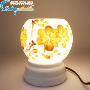 Đèn xông tinh dầu hoa mai – DX10