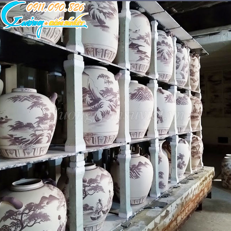 Xưởng gốm Sứ Việt – địa chỉ cung cấp chum rượu Bát Tràng uy tín