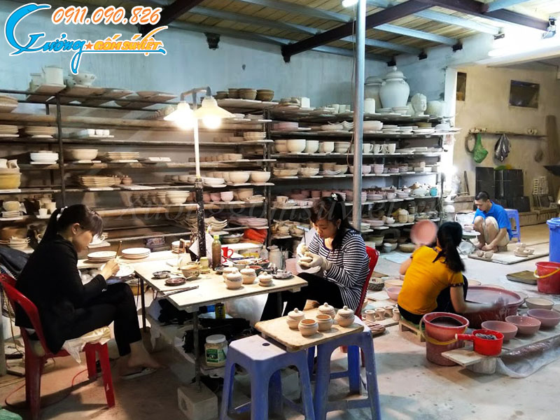 Xưởng Gốm Sứ Việt chuyên sản xuất gốm sứ theo yêu cầu chất lượng cao