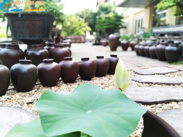“Đậm đà nét Huế” với decor gốm sứ sân vườn