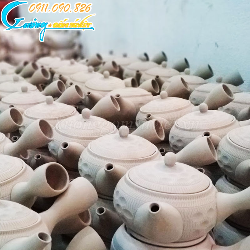 Xưởng gốm Sứ Việt báo giá ấm chén tại Đồng Nai và các tỉnh lân cận