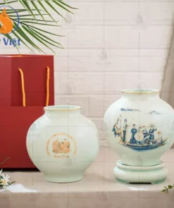 Bình Hút Tài Lộc In Logo Quà Tặng Công An Nhân Dân Việt Nam