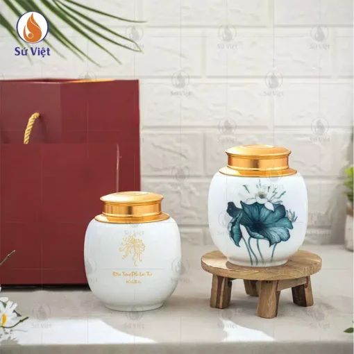 Hũ Đựng Trà In Logo Quà Tặng Đối Tác