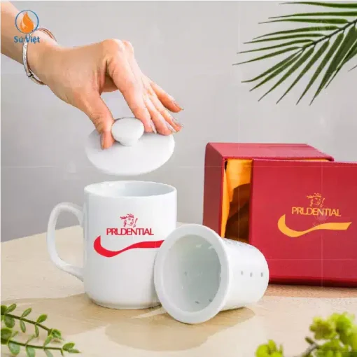 Ly Sứ Khắc Hình Quà Tặng Hội Nghị Của Công Ty