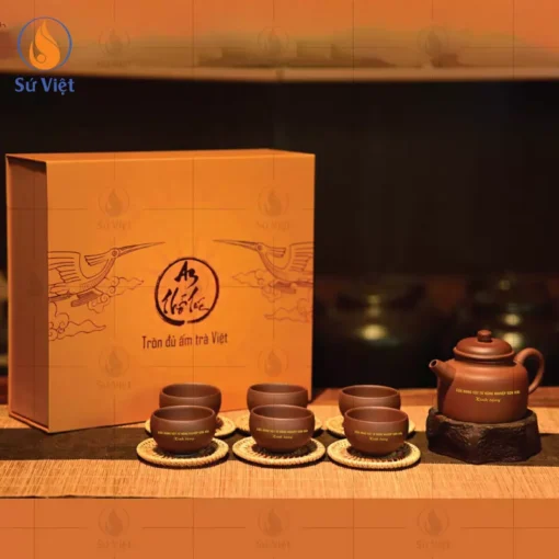 ấm trà an thổ túc in logo quà tặng