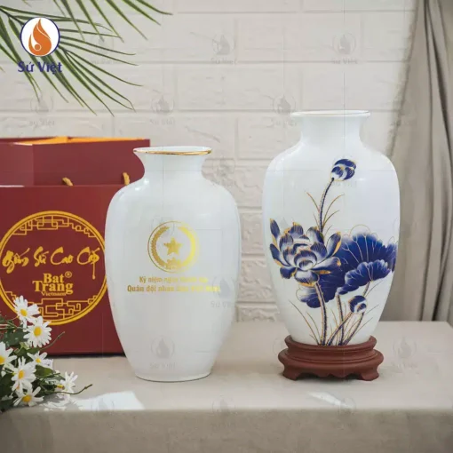 Lọ Hoa In Logo Kỷ Niệm Ngày Thành Lập Quân Đội Nhân Dân Việt Nam