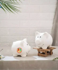 Heo Đất Tiết Kiệm In Logo Quà Tặng Sự Kiện Tân Sinh Viên