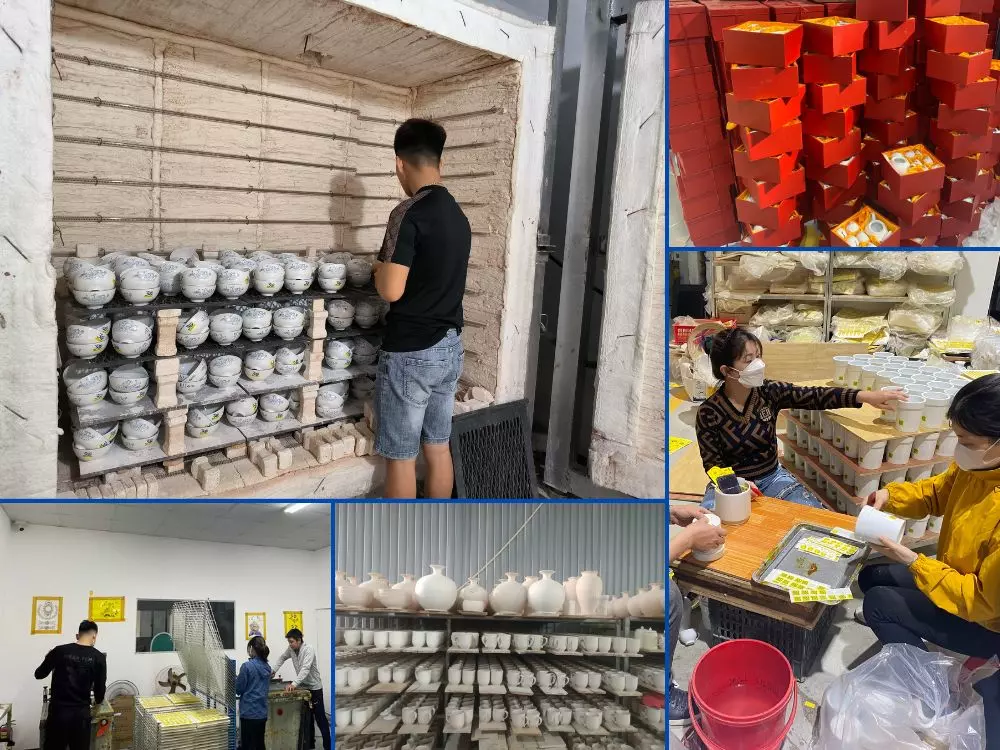 Xưởng gốm Sứ Việt - đươn vị sản xuất và cung cấp giải pháp quà tặng gốm sứ in logo