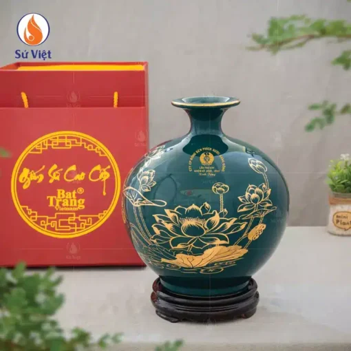 Bình hút lộc in logo quà tặng công đoàn công ty Rạng Đông
