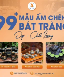 Ấm Chén Bát Tràng