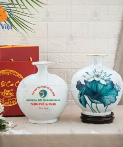 Bình Hút Lộc In Chữ Quà Đại Hội Đại Biểu Các Dân Tộc Thiểu Số TP Lai Châu
