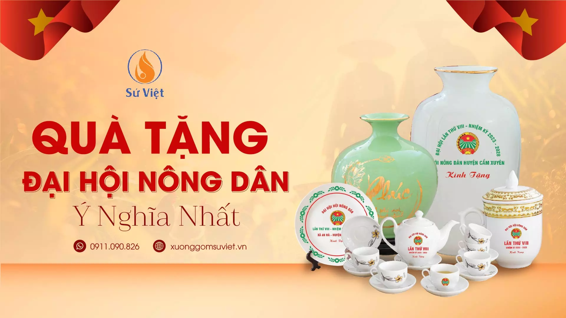 Quà tặng đại hội Nông dân Việt Nam