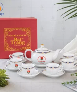 Ấm trà in logo Đại Hội Đoàn TNCS Tân An