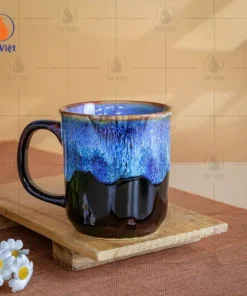 Ly Sứ Hỏa Biến Dáng Trụ Có Quai