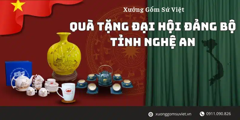 quà tặng Đại hội Đảng bộ Nghệ An