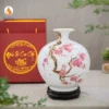 Bình hút lộc in hoa đào