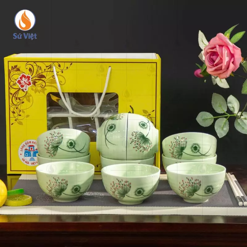 Bộ bát cơm bồ công anh