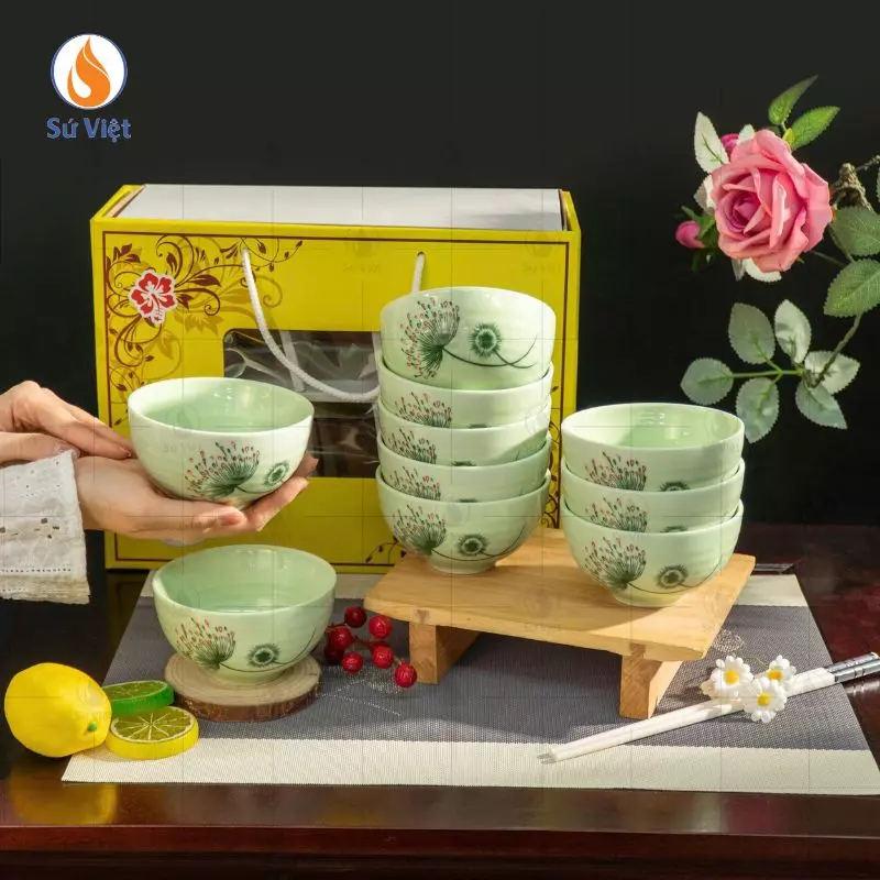 Bộ bát cơm bồ công anh