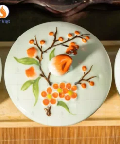 Hũ đựng mứt tết Đào Xuân