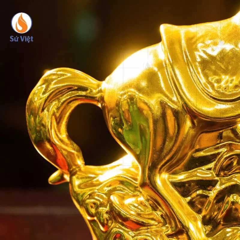 Tượng gốm Ngựa Phú Quý