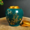 Hũ Đựng Trà Lựu Điểu Trường Xuân