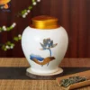 Hũ Đựng Trà Kim Liên Bảo Tựu