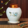 Hũ Đựng Trà Lam Liên Bảo Cảnh
