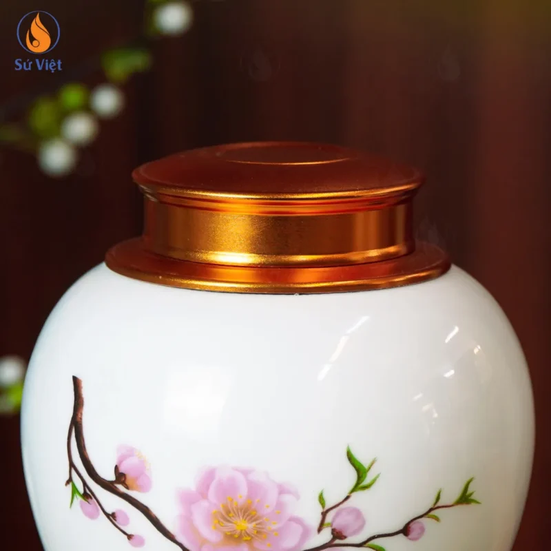 Hũ Đựng Trà Xuân Khải Kim Trà Bát Tràng
