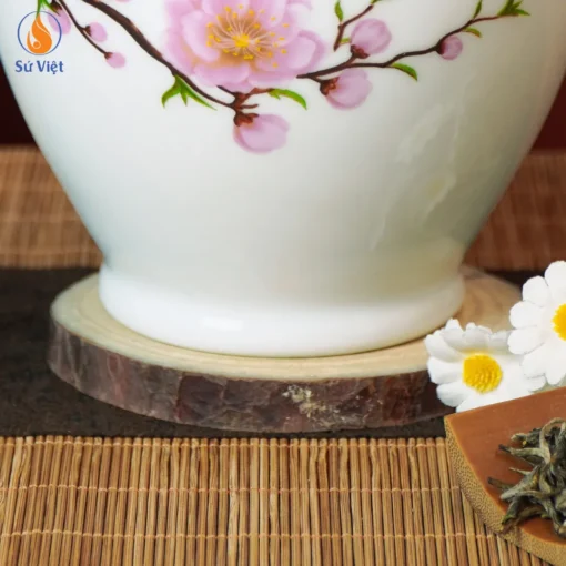 Hũ Đựng Trà Xuân Khải Kim Trà Bát Tràng