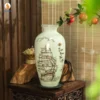 Bình Hoa Thuận Buồm Xuôi Gió Vàng Kim