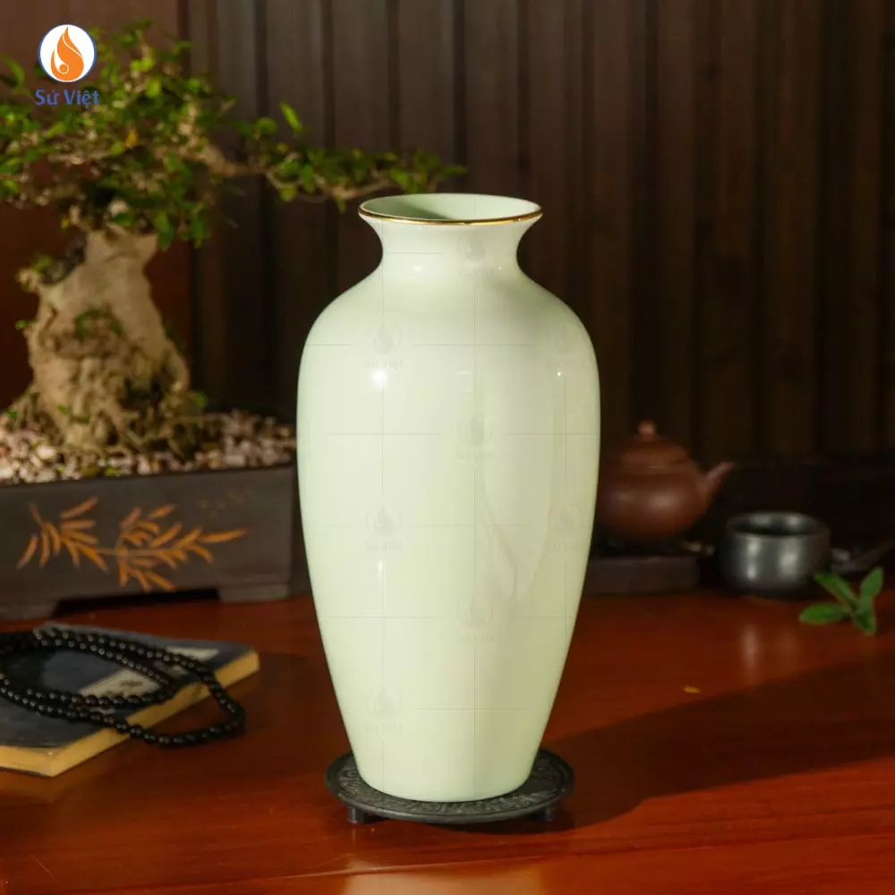 Bình Hoa Thuận Buồm Xuôi Gió Vàng Kim