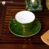 Bộ Trà Bưởi Cành Men Xanh Thuận Buồm Xuôi Gió