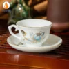 Bộ Ấm Chén Cành Hoa Sen Nước