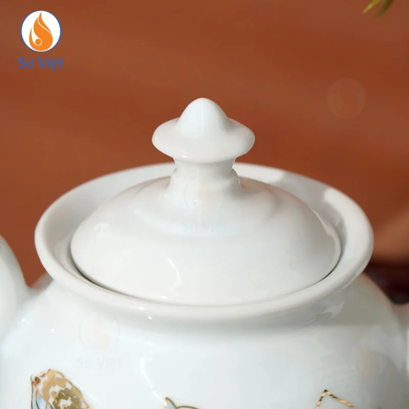 Bộ Ấm Chén Phú Quý Sen Nước