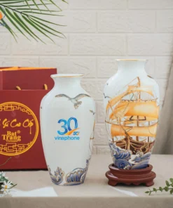 Lọ Hoa in logo kỷ niệm 30 thành lập VNPT