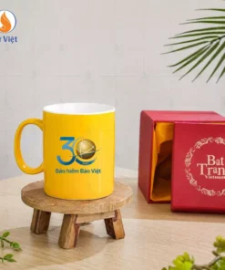Cốc Sứ Quai C In Logo Kỷ Niệm 30 Năm Bảo Hiểm Bảo Việt
