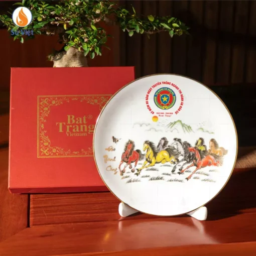 Đĩa Mã Đáo Thành Công In logo 80 năm ngành Thi hành án dân sự
