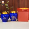 Hũ Trà Liên Hoa In Logo Kỷ Niệm 30 Năm Bảo Hiểm Bảo Việt