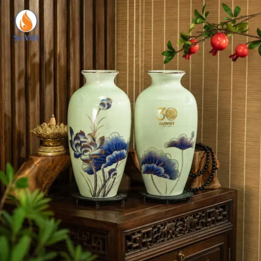 Tiểu Lan Bình In Logo Kỷ Niệm 30 Năm Bảo Hiểm Bảo Việt