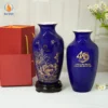 Bình Gốm Liên Hoa In Logo 45 Năm Giáo Hội Phật Giáo Việt Nam