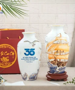 Bình Hoa Thuận Buồm Xuôi Gió Kỷ Niệm 35 Năm Sacombank