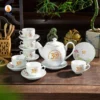Bộ Ấm Chén Thanh Liên Quà Tặng Kỷ Niệm 30 Năm Ngân Hàng VIB