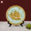 Đĩa Thuận Buồm Xuôi Gió Dát Vàng Kỉ Niệm 30 Năm Ngân Hàng VIB