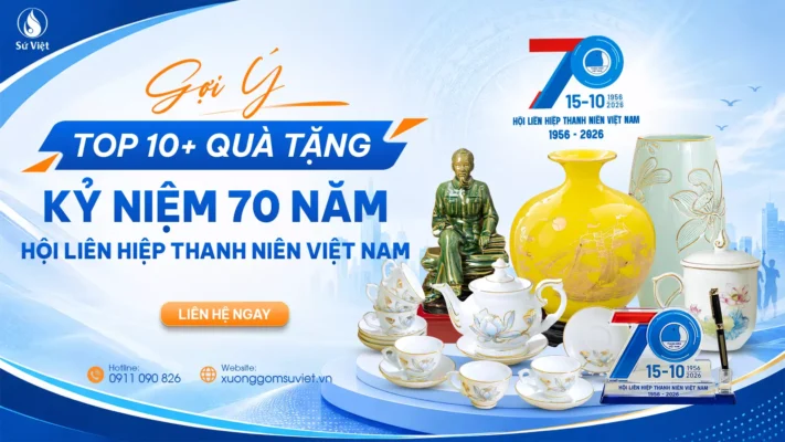 Quà Tặng Kỷ Niệm 70 Năm Hội Liên Hiệp Thanh Niên Việt Nam