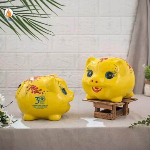 heo đất quà tặng kỷ niệm ngân hàng
