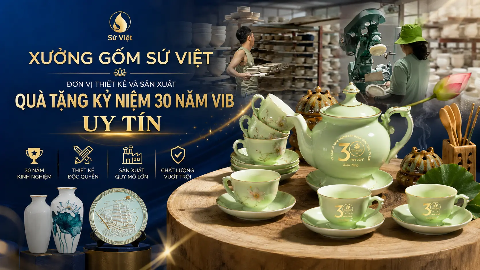 Quà Tặng Kỷ Niệm 30 Năm Thành Lập Ngân Hàng VIB