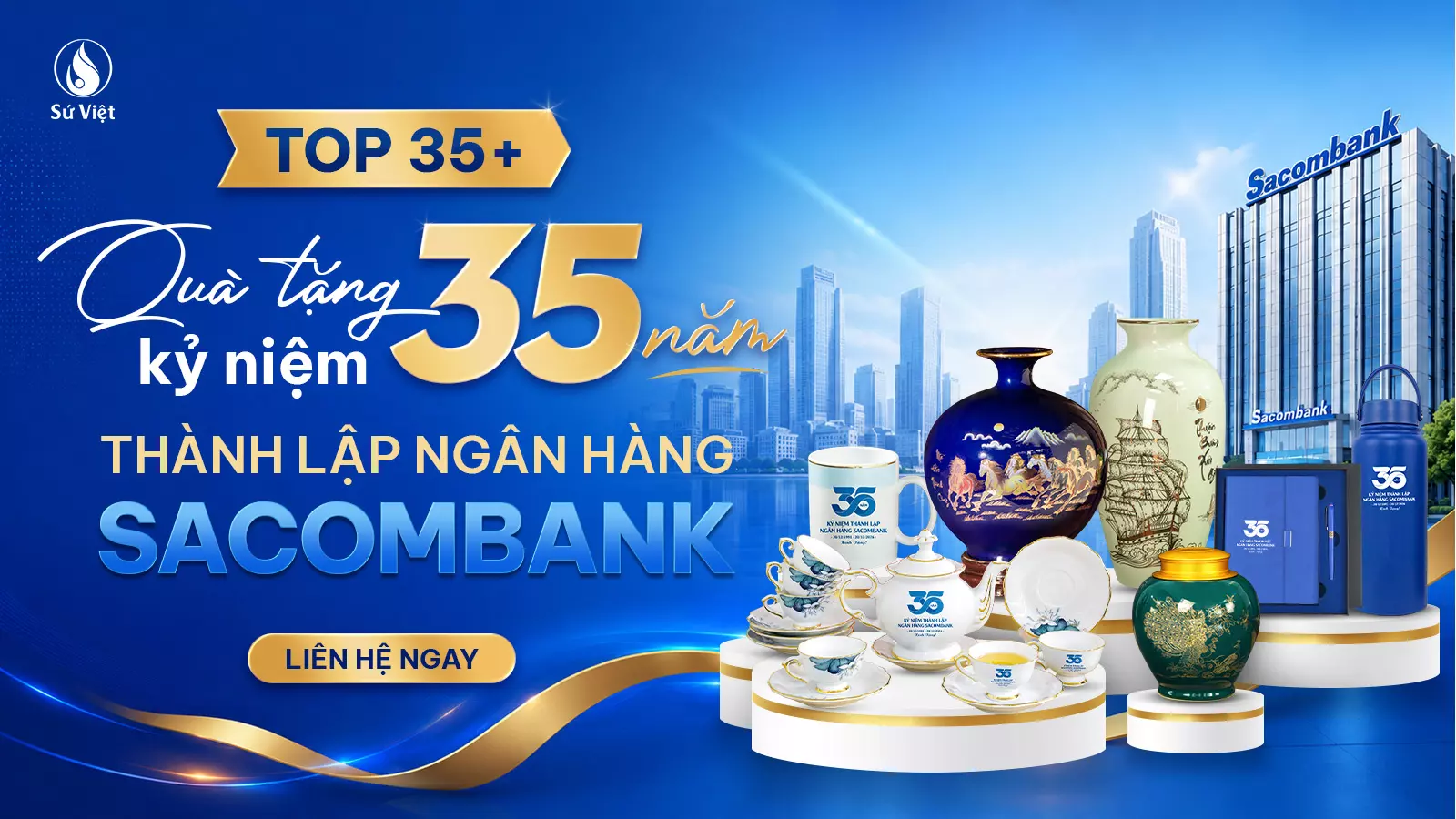 Quà Tặng Kỷ Niệm 35 Năm Thành Lập Ngân hàng Sacombank