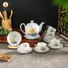 Bộ ấm Thuận Buồm In Logo 35 Năm Ngày Quốc Tế Người Cao Tuổi