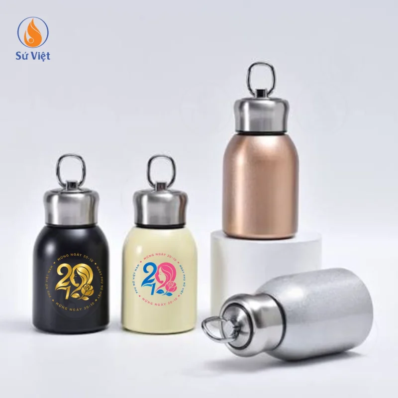 Bình giữ nhiệt In Logo Quà Tặng Ngày 20/10
