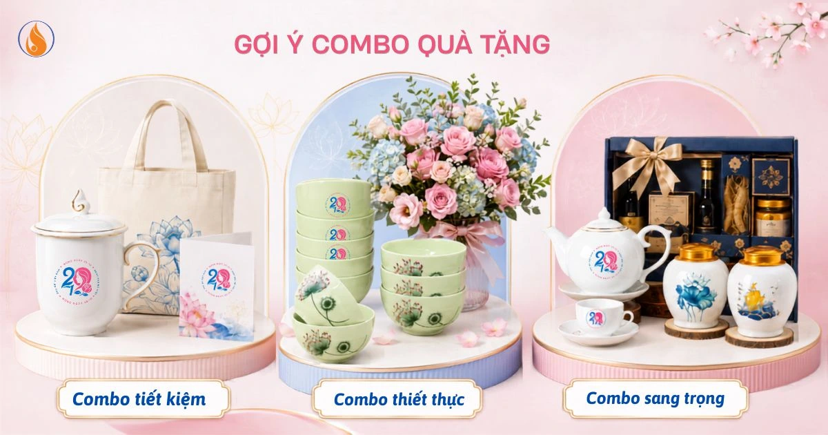 Gợi ý combo quà tặng ngày 20/10